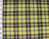 checkered Cornish tartan cotton fabric